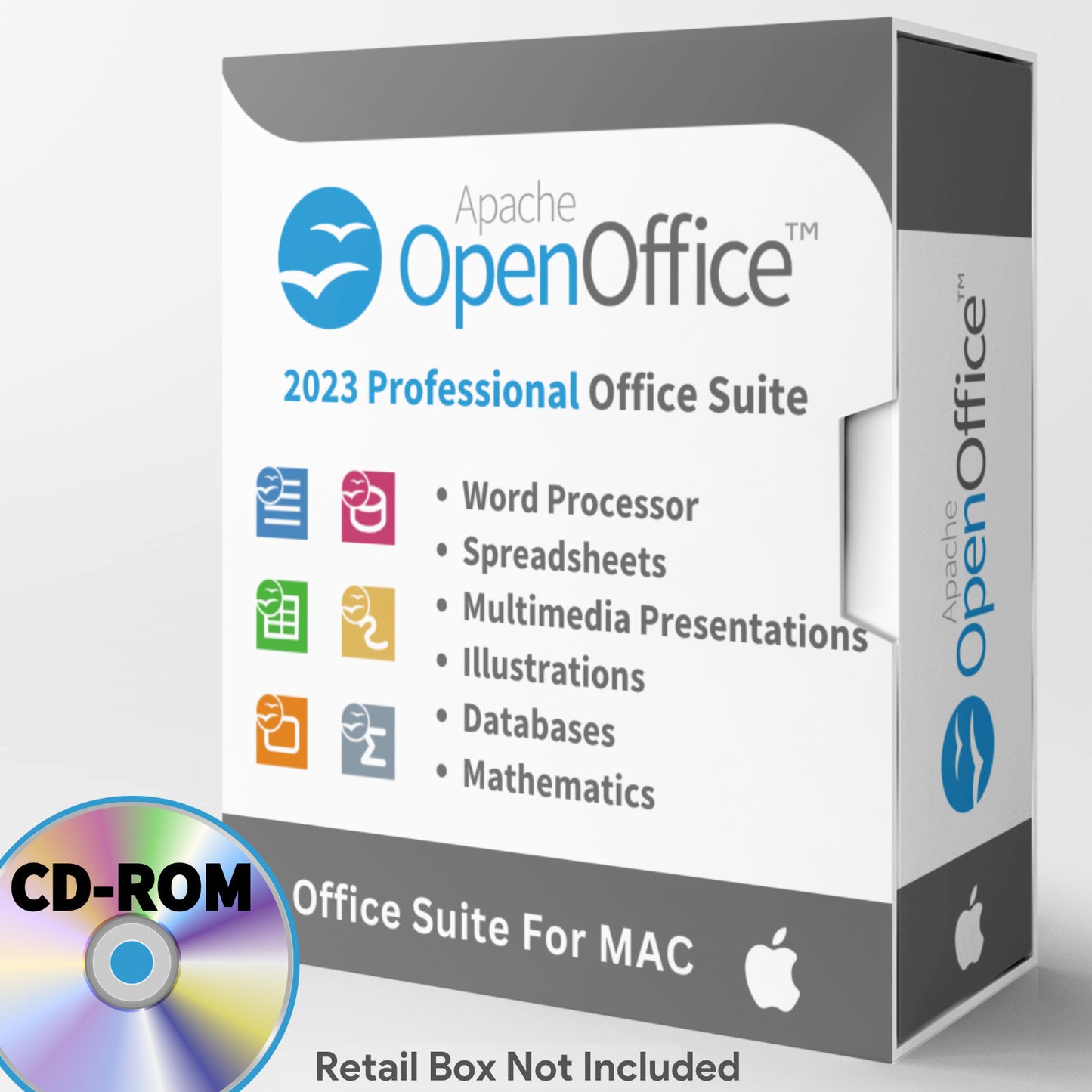Open Office Home and Student 2023 - Office Software Suite for Mac