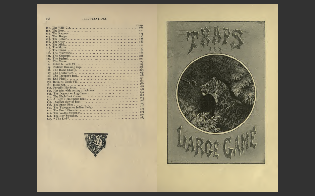 Camp Life in the Woods and the Tricks of Trapping and Trap Making -E-Book