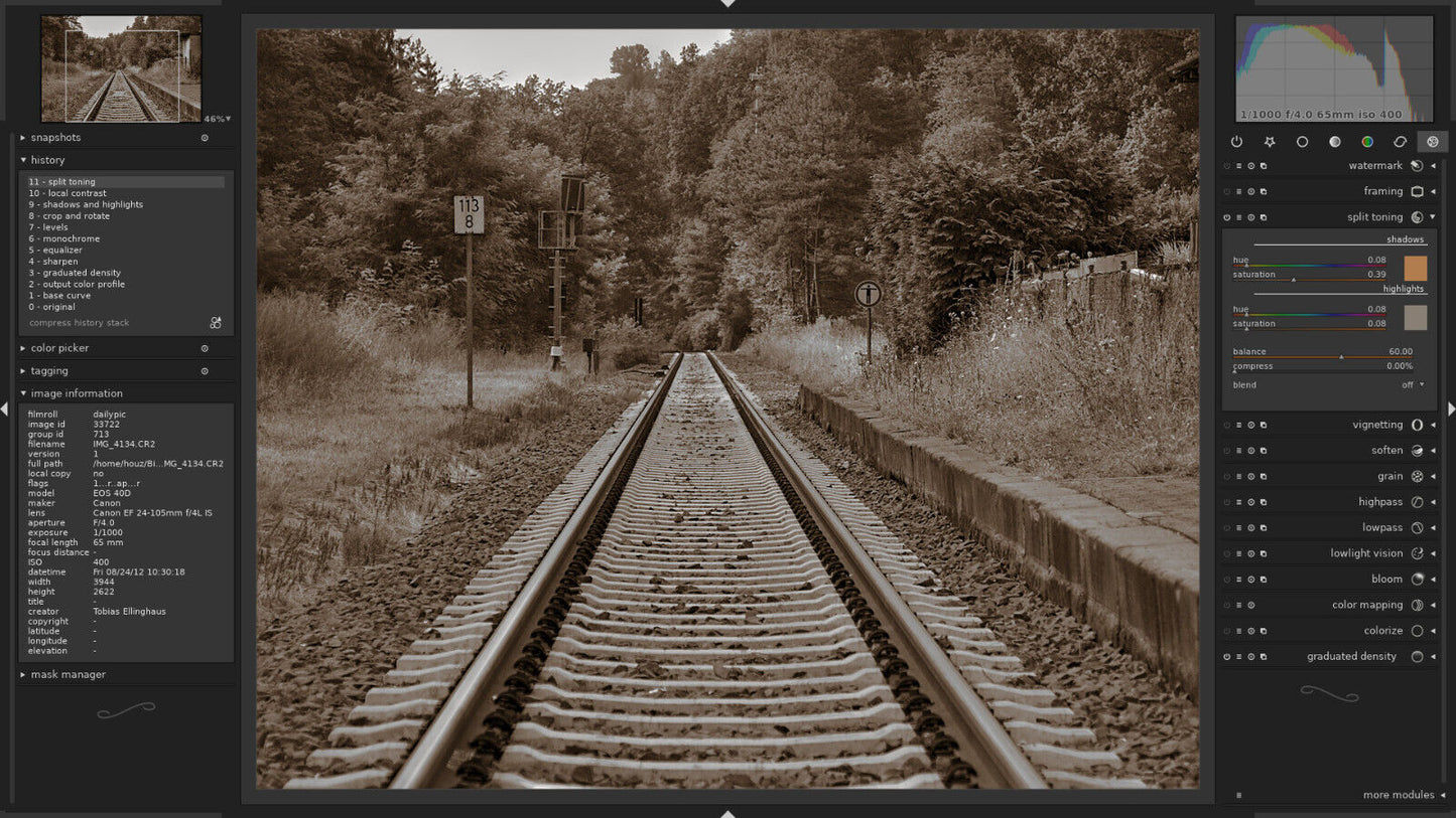 Darktable 2024 - Lightroom/Darkroom RAW Photo Editing Software for Windows & Mac