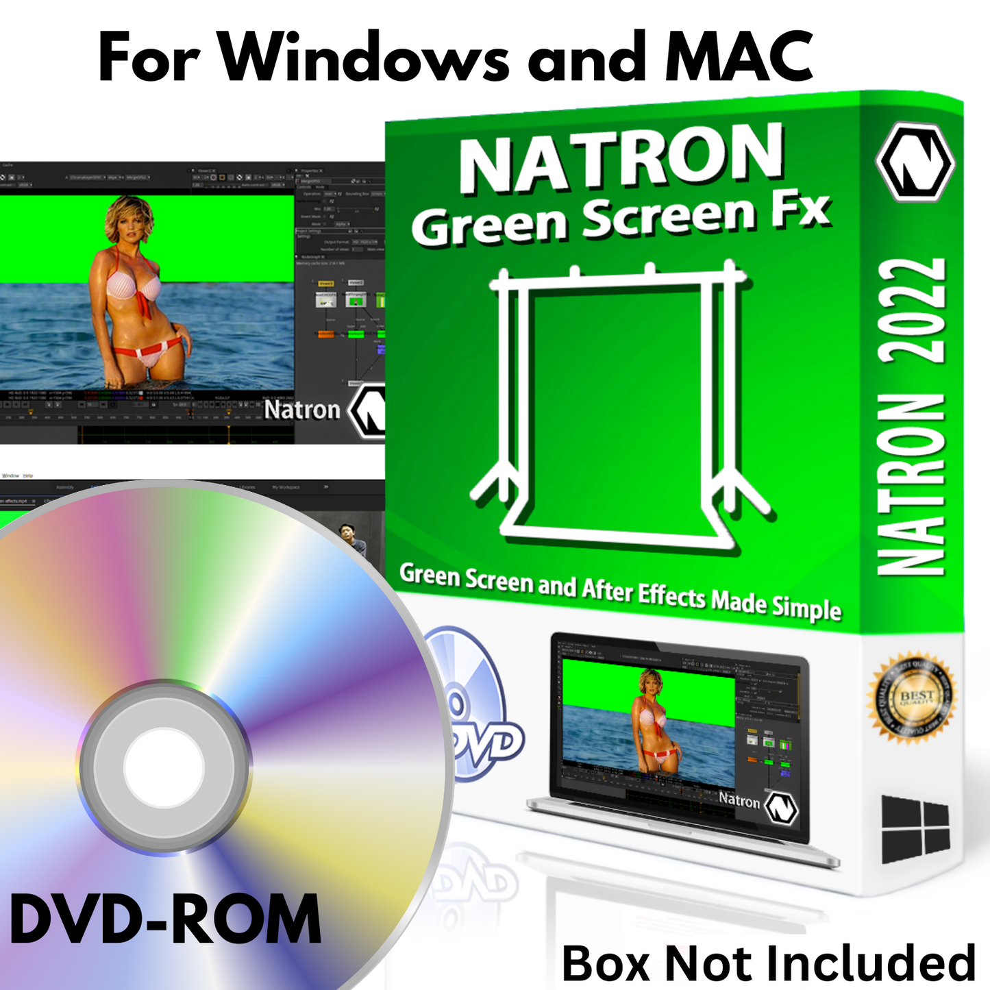 Natron Green Screen After Effects Fx Video Editing Software for Windows & MAC