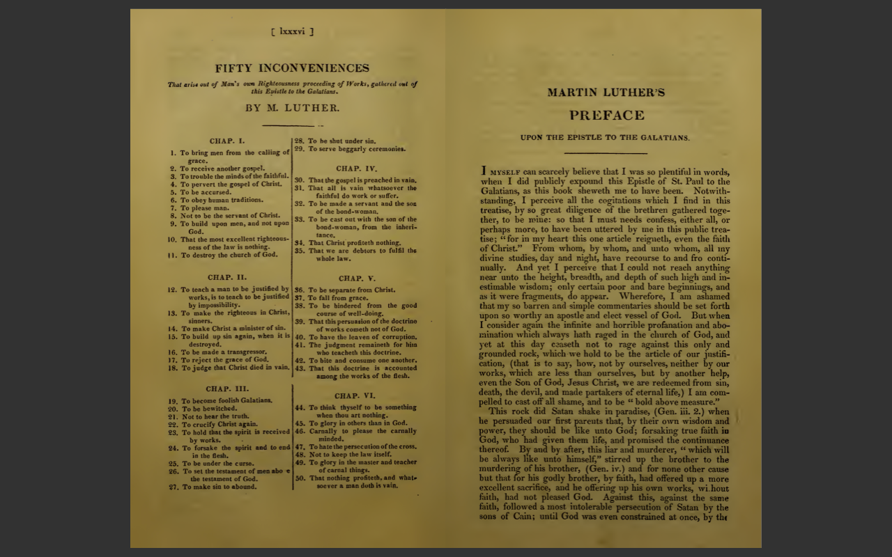 Martin Luther's Commentary on Galatians (1644 Edition) PDF E-Book