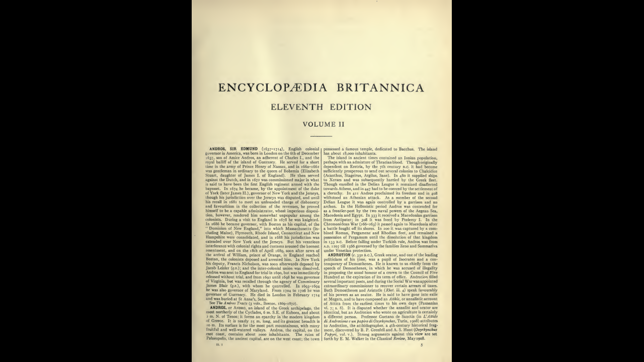 Encyclopedia Britannica 11th & 12th Edition - 32 Volume PDF E-Book set