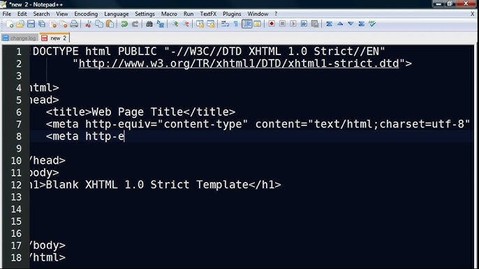 Notepad++ Text & Source Code Editor for Windows (HTML, CSS, Python, JavaScript, C++, & more)