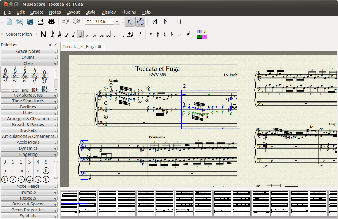 MuseScore 2024 Music Score Writing Notation Composition Software for Windows