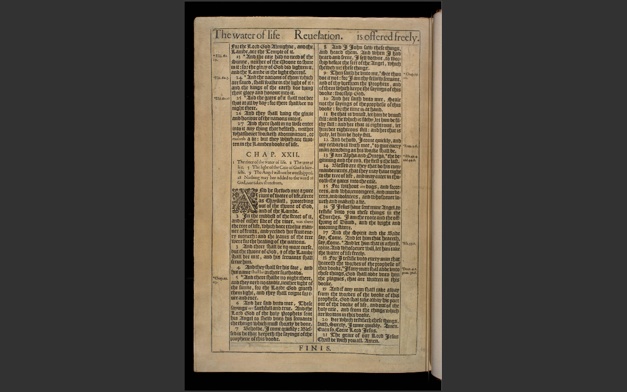 The Holy Bible King James Version KJV 1611 Edition With Apocrypha - PDF E-Book (Scanned Original(