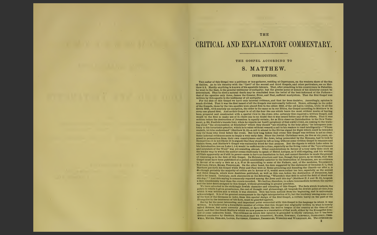 JFB Commentary Critical & Explanatory on the Whole Bible - PDF E-Book