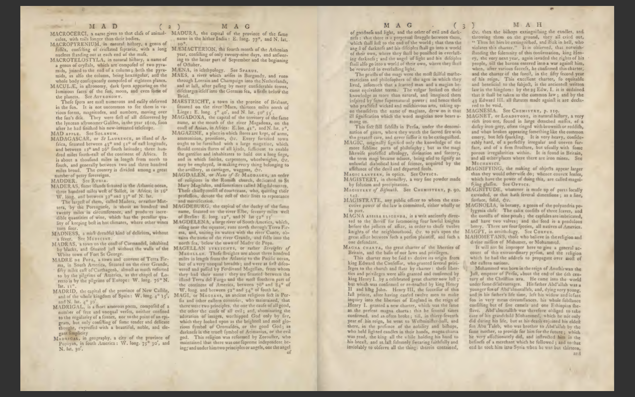 ENCYCLOPEDIA BRITANNICA, 1771 1ST EDITION (ALL 3 Volumes) PDF E-Book Set