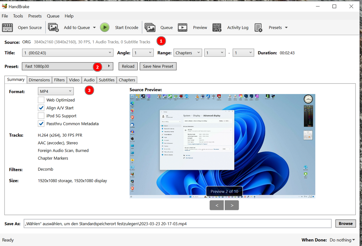 HandBrake Software for Windows - DVD Ripper Video Converter Transcoder