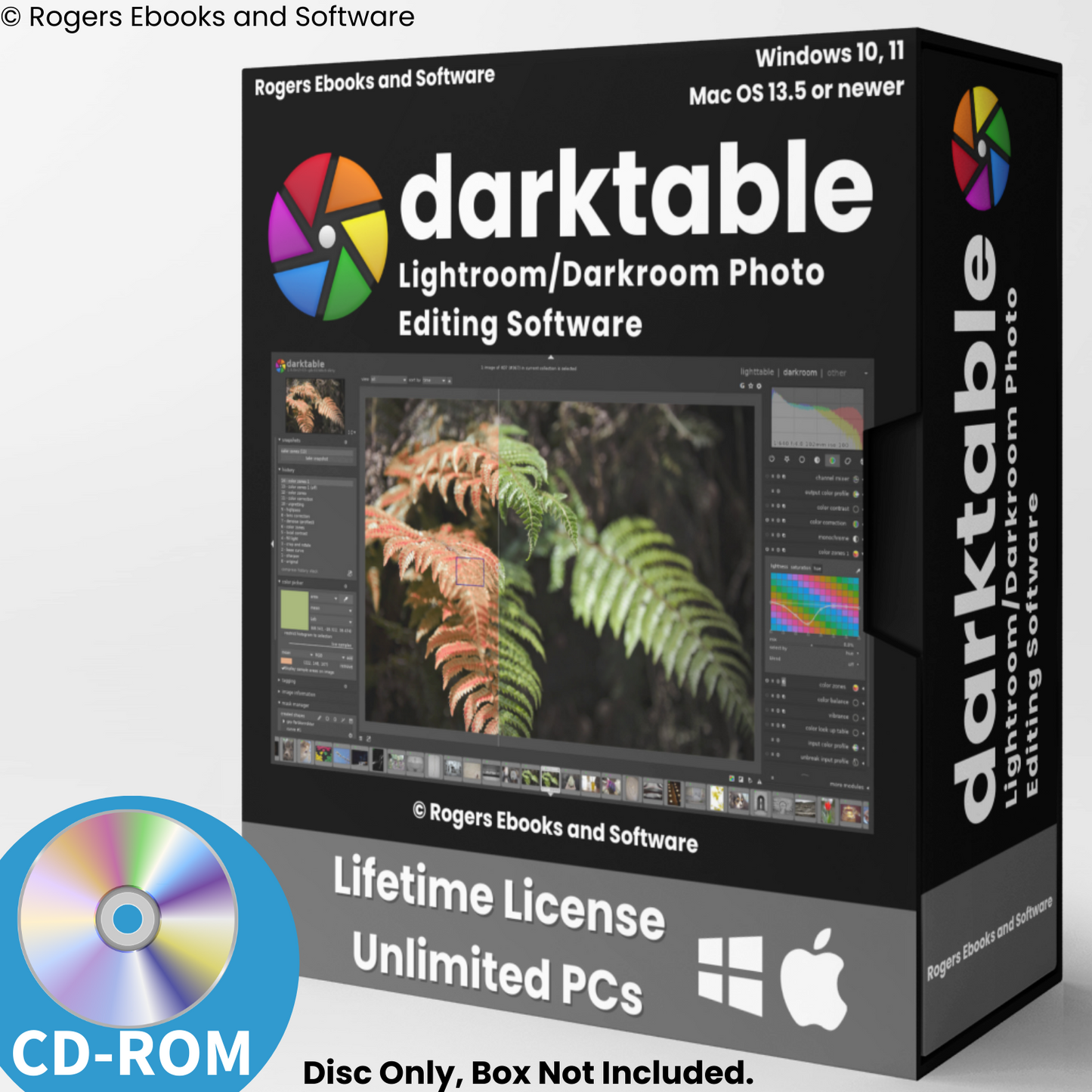 Darktable 2024 - Lightroom/Darkroom RAW Photo Editing Software for Windows & Mac