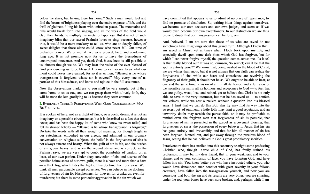 C H Spurgeon 3,500+ Bible Sermons (PDF E-Book Collection) Christian Church Preaching and Commentary Study