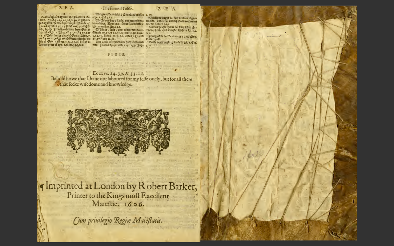 The 1606 Bible 'Breeches' Edition Robert Barker PDF E-Book (Scanned Original)