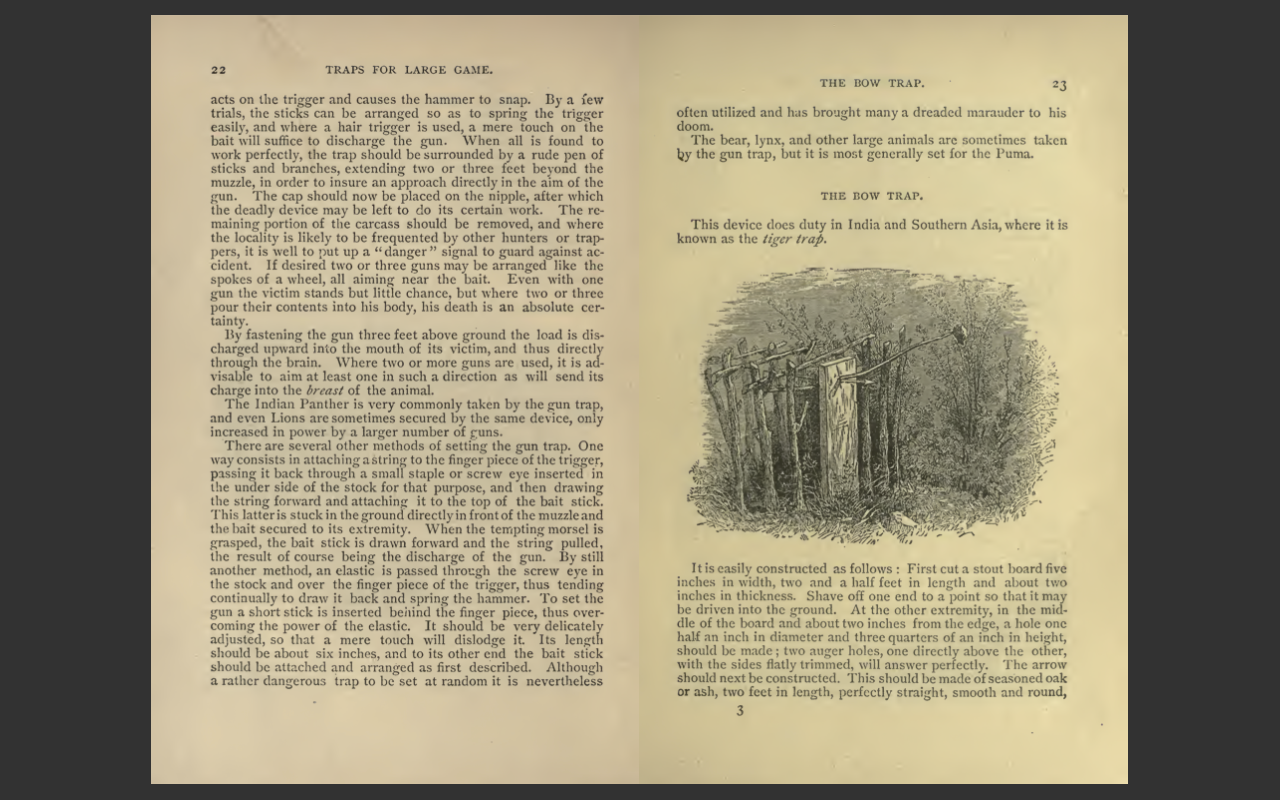 Camp Life in the Woods and the Tricks of Trapping and Trap Making -E-Book