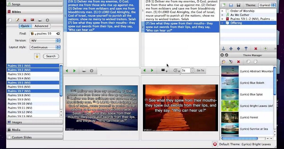OpenLP 2024 - Professional Church Worship Presentation Software for Windows