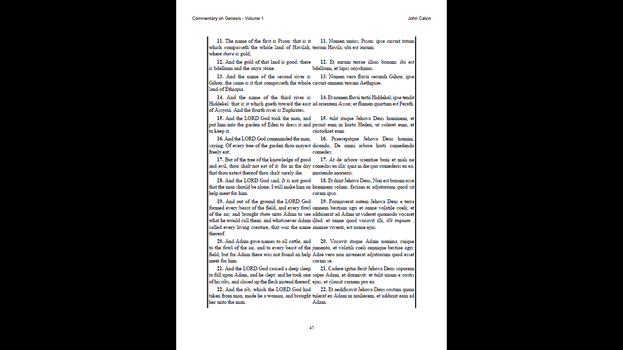 The Works of John Calvin - Bible Commentary Library (PDF E-Book Set)