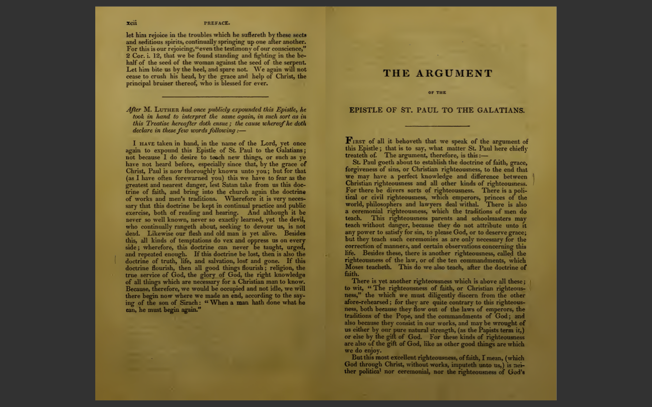 Martin Luther's Commentary on Galatians (1644 Edition) PDF E-Book