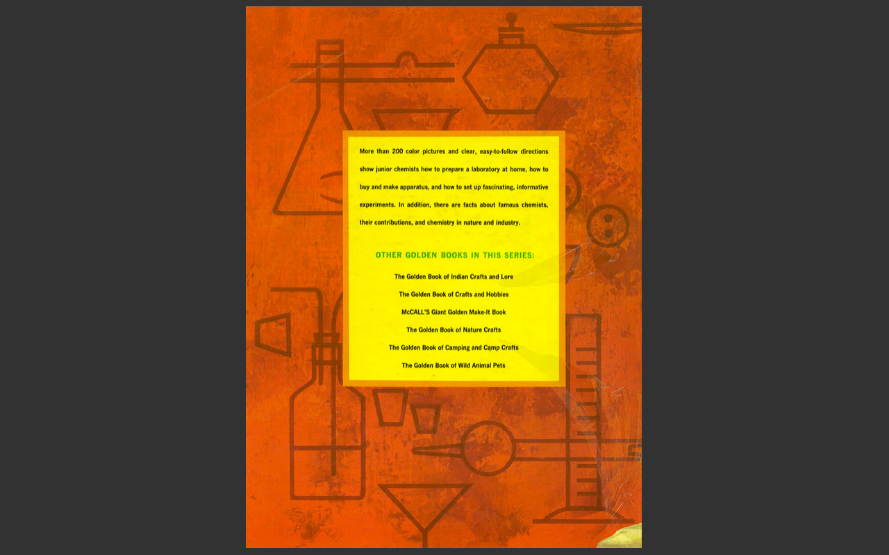 The Golden Book of Chemistry Experiments - Vintage Manual Rare "Banned Science Textbook" (PDF E-Book)