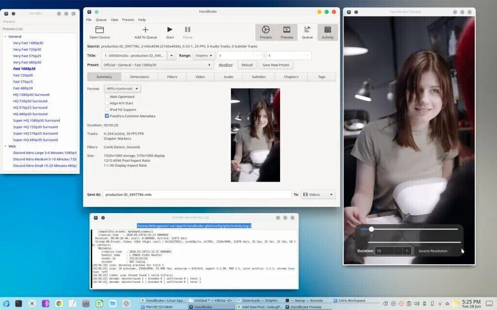 HandBrake Software for Windows - DVD Ripper Video Converter Transcoder