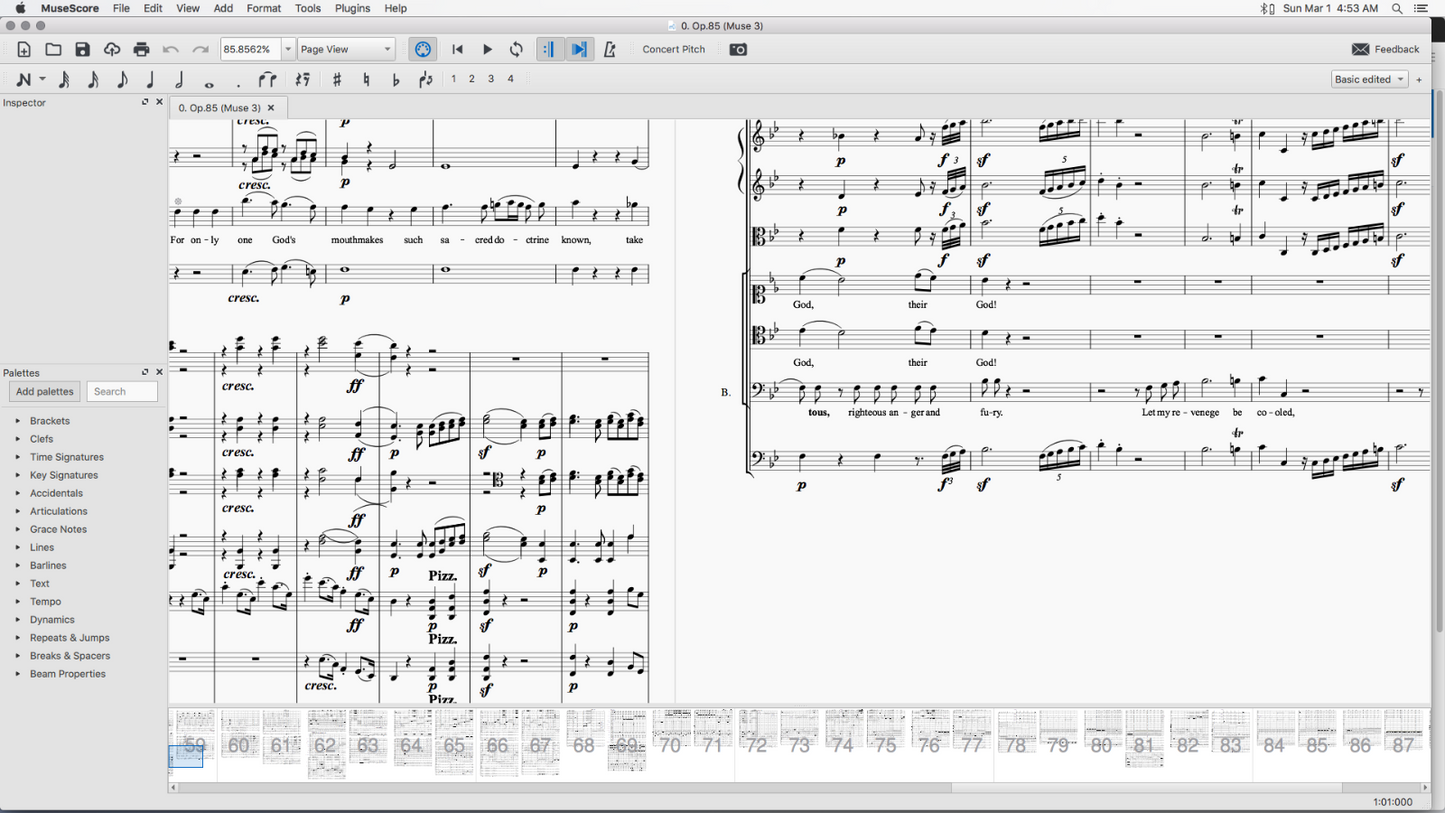 MuseScore 2024 Music Score Writing Notation Composition Software for Windows