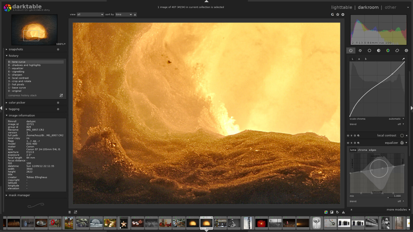 Darktable 2024 - Lightroom/Darkroom RAW Photo Editing Software for Windows & Mac