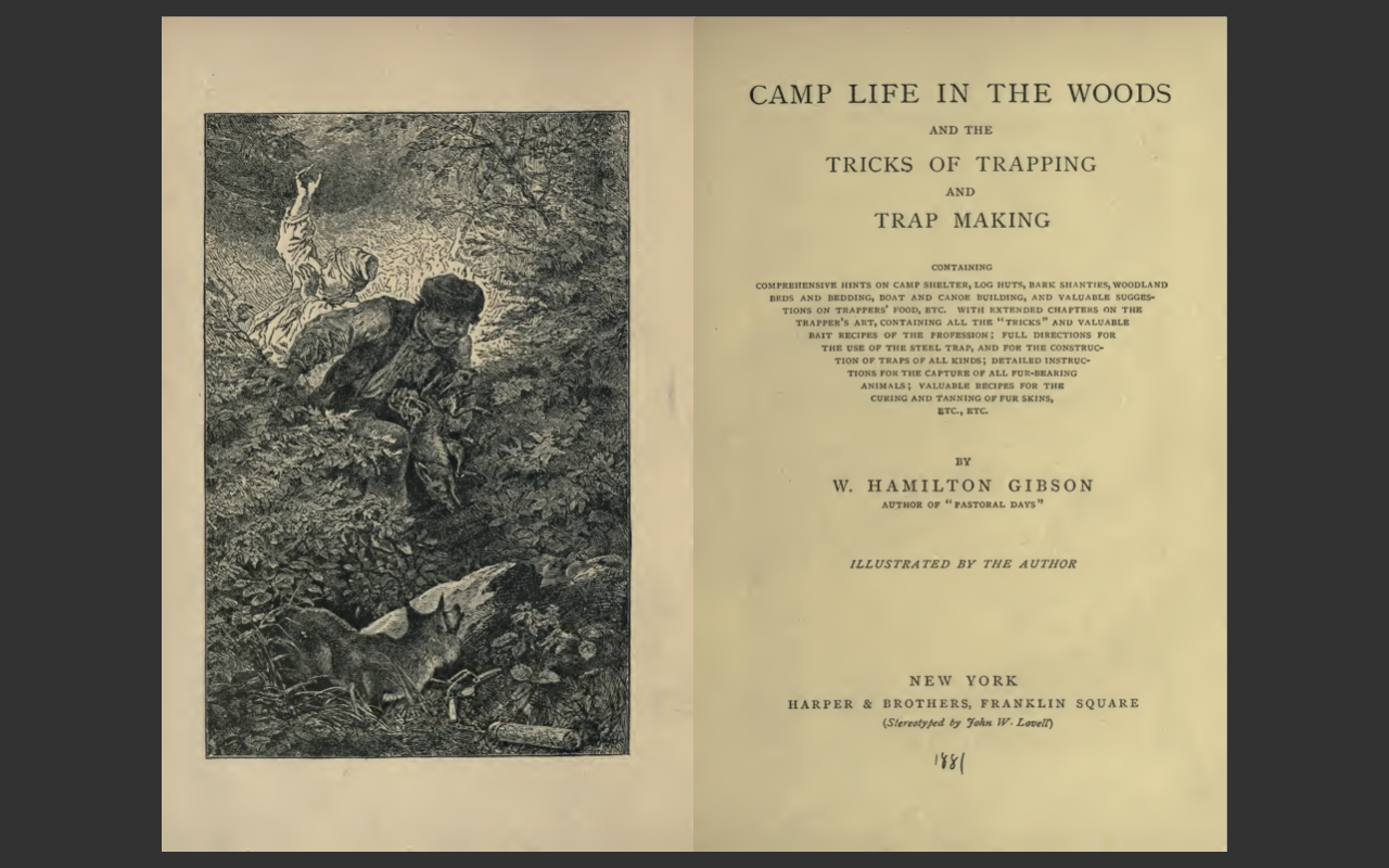 Camp Life in the Woods and the Tricks of Trapping and Trap Making -E-Book