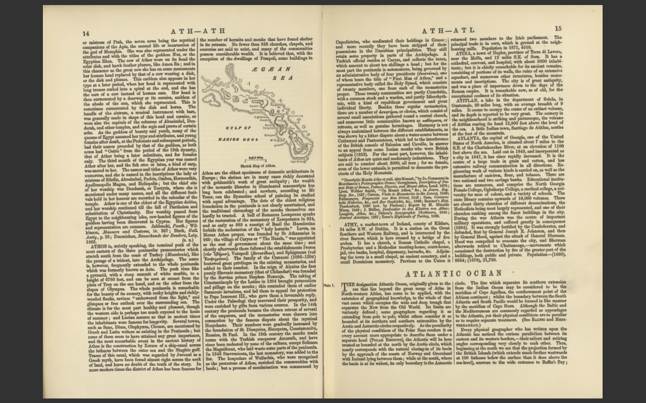 ENCYCLOPEDIA BRITANNICA, 9th Edition from 1875, 25 volume set of PDF E-Books