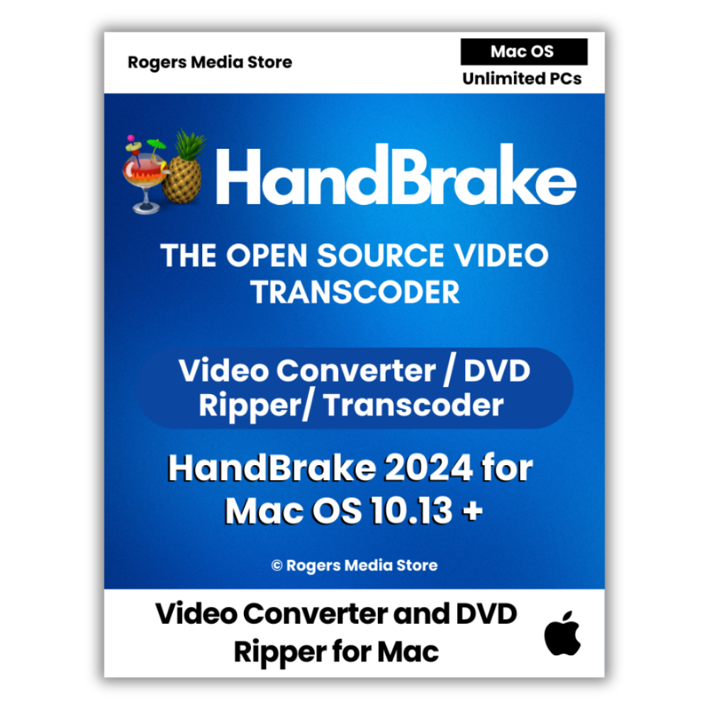 HandBrake Software for Mac - DVD Ripper Video Converter Transcoder