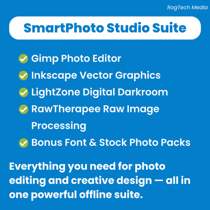 Smart Photo Studio Suite for Windows | Digital Image Editing Software DVD-ROM