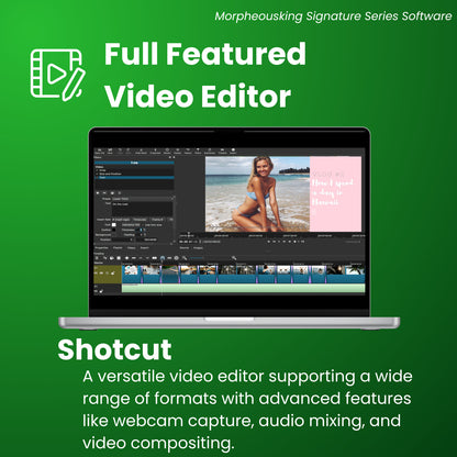 Complete Video Creation Suite. Audio, Video, After Effects, Photo Editing on DVD
