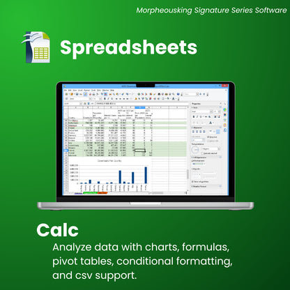 Apache Open Office Calc - Spreadsheets and Charts