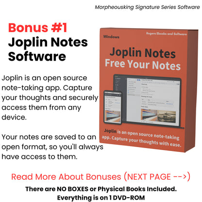 Apache Open Office 2023 Bonus #1 Joplin Notes