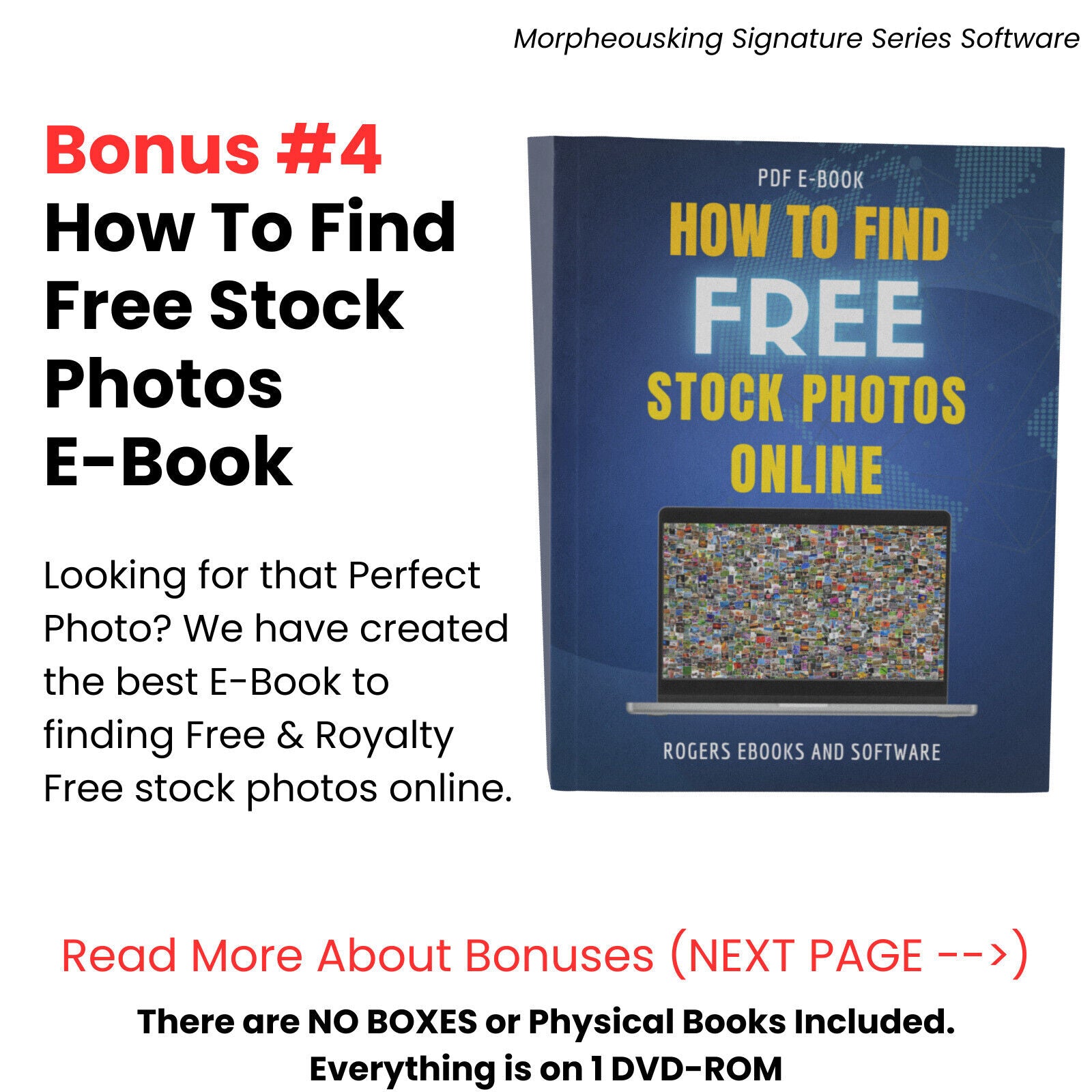 Apache Open Office 2023 Professional Ultimate Edition Bundle on DVD Bonus #4 How to Find Free Stock Photos E-Book