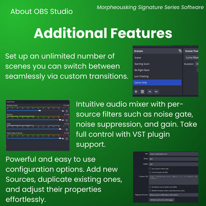 OBS Studio PRO 2024 - Video Recording | Live Streaming Screen Recording Software