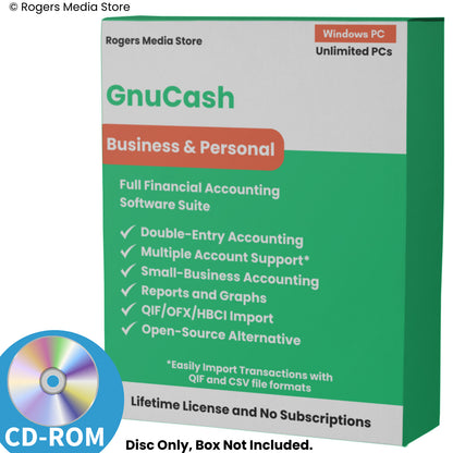 GnuCash - Personal & Business Accounting, Banking & Budgeting Software for Windows