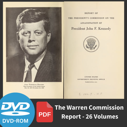 The Full Warren Commission Report-Complete 26 Volumes John F Kennedy JFK Doc DVD