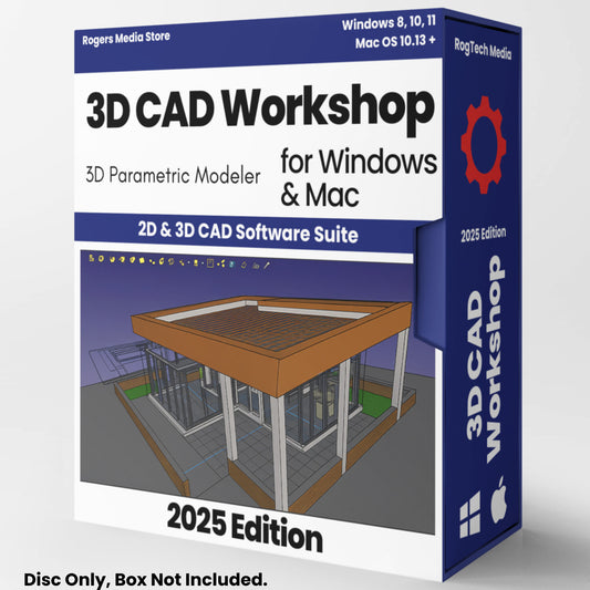 FreeCAD 2025 Professional CAD 2D 3D Parametric Graphic Modeling Software for Windows & Mac