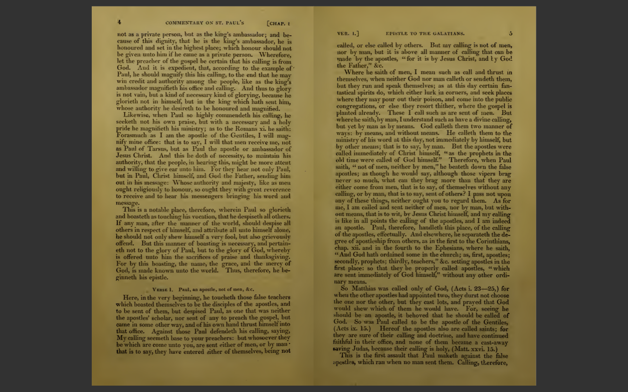 Martin Luther's Commentary on Galatians (1644 Edition) PDF E-Book