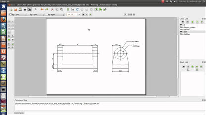 Libre Cad for Windows - 2D CAD Computer Aided Design Full Software Package on USB
