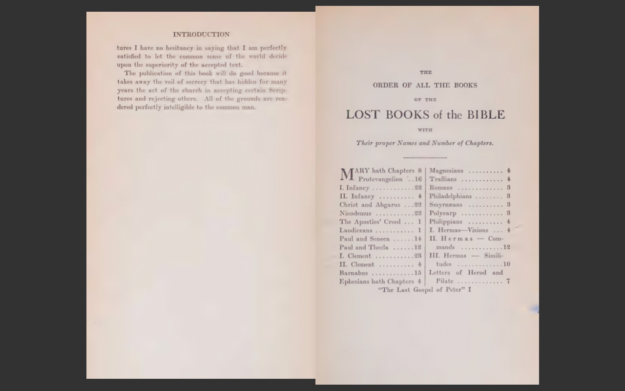 Lost Books of the Bible - Suppressed Gospels New Testament "Forbidden Books" - 9 Volume E-Book on USB