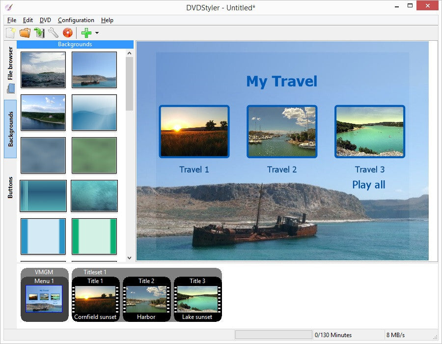 DVDStyler - DVD Creator, Authoring & Burning Software for Windows