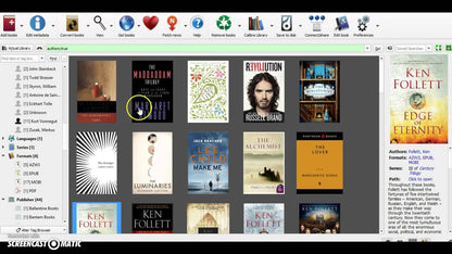 Calibre E-Book Manager & E-Reader Software for MAC - CD-ROM (PDF EPUB & More)