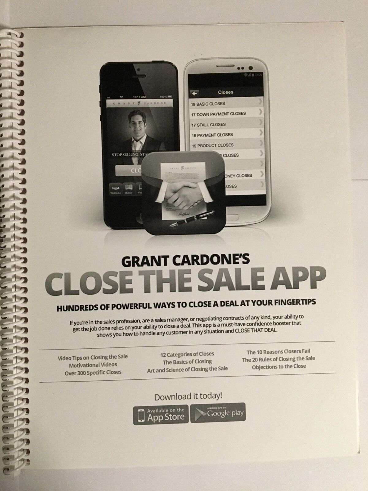 Sell or be Sold: Trainers Manual by Grant Cardone - Physical Workbook/Manual GC