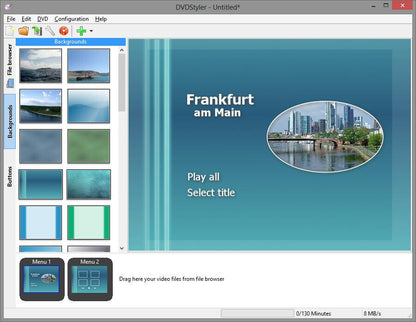 DVDStyler - DVD Creator, Authoring & Burning Software for Windows