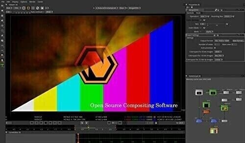 Natron Video Editing and Compositing VFX Software for Windows on CD