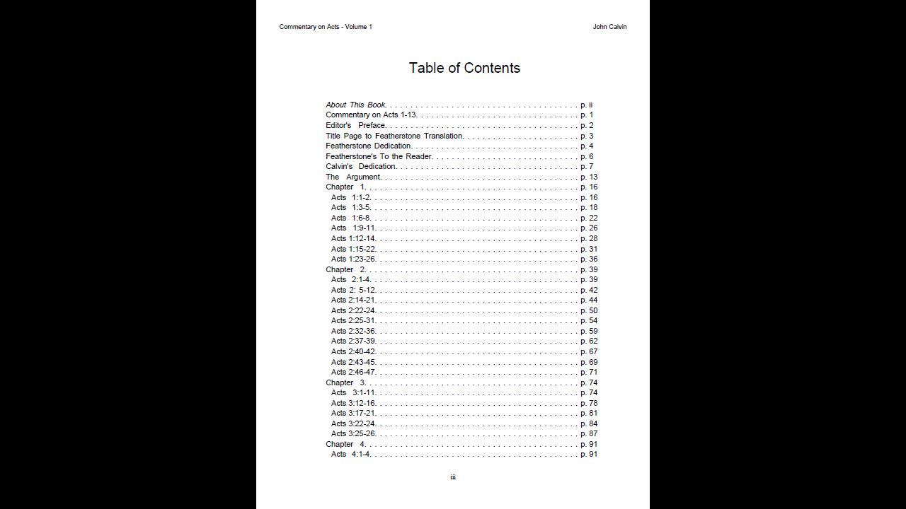 The Works of John Calvin - Bible Commentary Library (PDF E-Book Set)