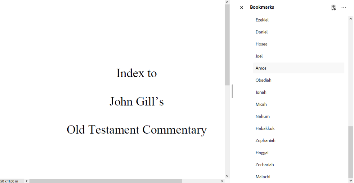 John Gill's Exposition on the Entire Bible - All 66 Volumes (PDF E-Books)