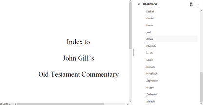 John Gill's Exposition on the Entire Bible - All 66 Volumes (PDF E-Books)