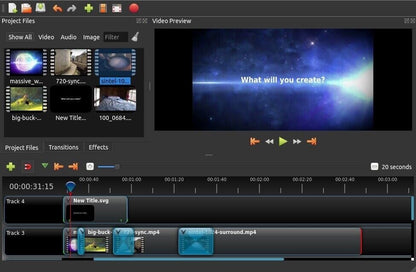 Open Shot 2025 Professional Video Editing Software Suite - Trim, Add Effects Video Editor on CD