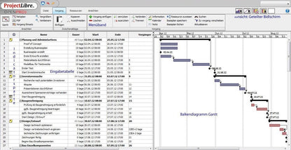 ProjectLibre - Project Management Software - Gantt Charts, Task Tracking, Project Timelines -CD
