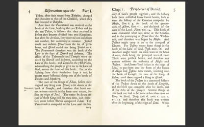 Observations Upon the Prophecies of Daniel & Apocalypse by Sir Isaac Newton 1733