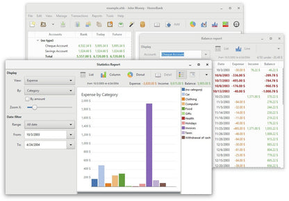 HomeBank Personal Finance software for Accounting, Budgeting, Expense Tracking +